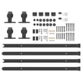 Pikkukuva 7 / 11: vidaXL Liukuovi Hardware Kit 400 cm Teräs Musta