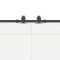 Pikkukuva 10 / 11: vidaXL Liukuovi Hardware Kit 400 cm Teräs Musta