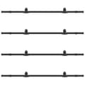 Pikkukuva 7 / 11: vidaXL Liukuovi Hardware Kit 400 cm Teräs Musta