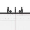 Pikkukuva 11 / 11: vidaXL Liukuovi Hardware Kit 400 cm Teräs Musta
