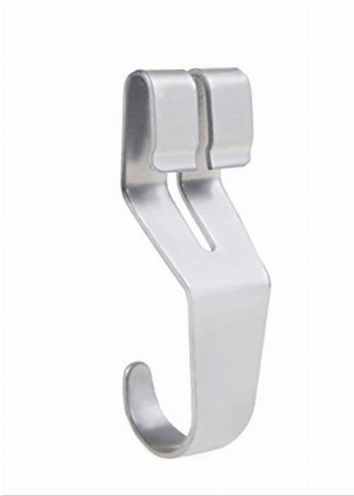 Möbelhandtag - Phoenix möbelknopp - 124222SI - Krokar Set om 3 Silvermetall 2,1x2,3x8 cm, 8 x 2,3 x 2,1 cm