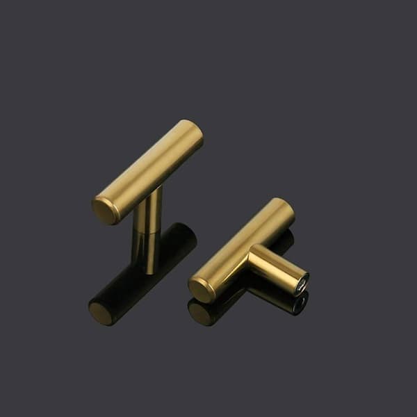 Möbelhandtag - Goldenwarm möbelknopp - LS201GD-10 Units DE