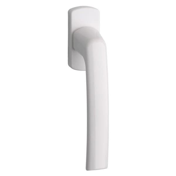 Maco - 102202634 - Satin Fönsterhandtag Harmony, Verdeckt skruvad för Gerichtet 7 mm, Vit, 1 Styck,
