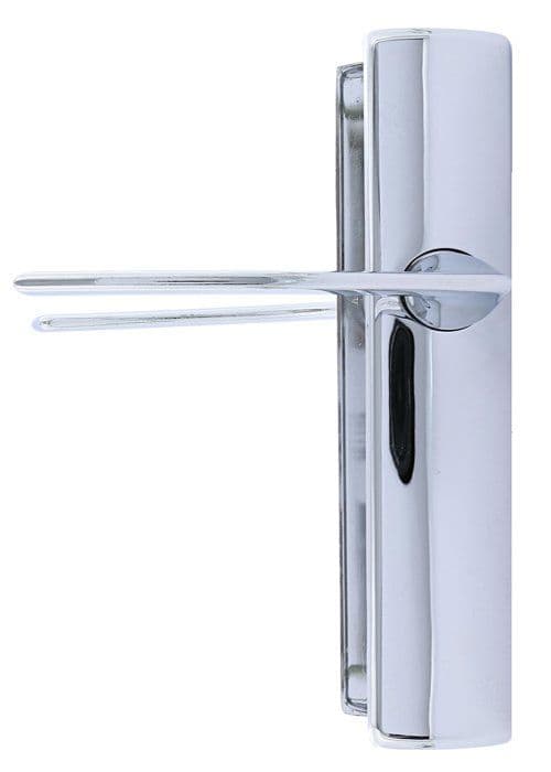 Bricard dörrhandtag - 361102 - Nantes Chrome Mount Bare set. Anknäbb