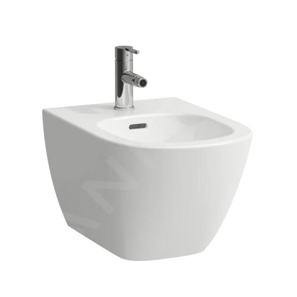 Laufen Lua Väggmonterad bidé, kranhål, vit H8300810003021