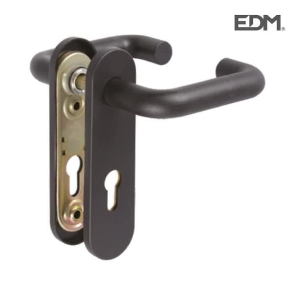 Handtag för branddörr - Ej specificerat - 172x46,5mm - Svart färg - Mått 172x46,5mm