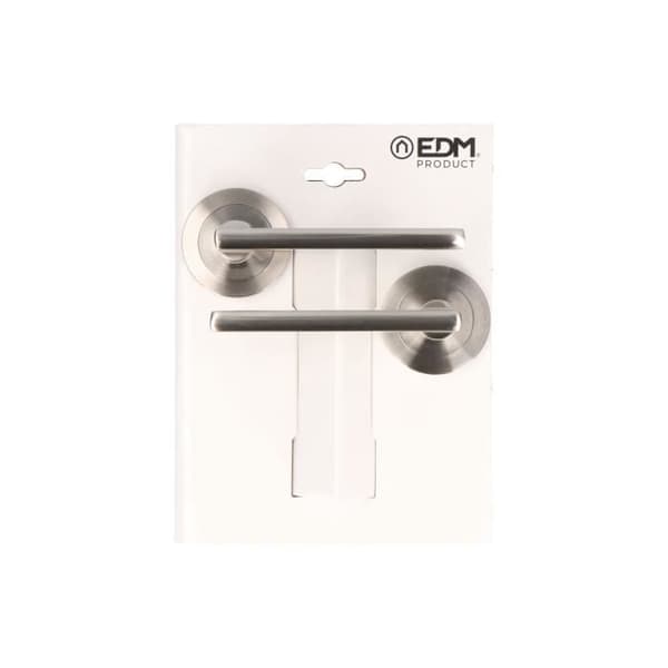 GENERIC - Dörrhandtag Jeu Rosette 606 Satin Nickel Edm