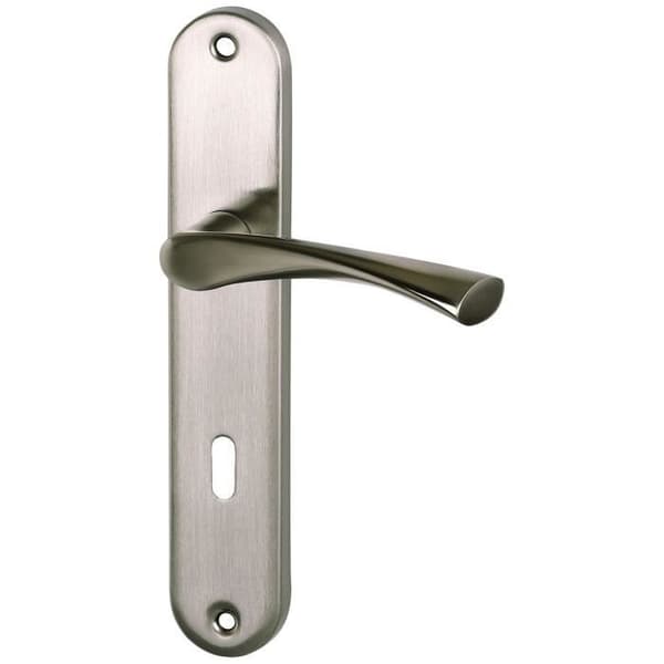 Set alu metallnickel matt 195mm