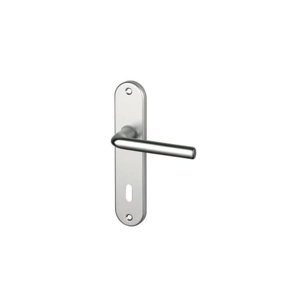 Dörrset - SOFOC - Courchevel - Aluminium - Silver finish - Avstånd 165mm