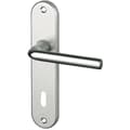 Miniatyrbild 1 av 2: Dörrset - SOFOC - Courchevel - Aluminium - Silver finish - Avstånd 165mm
