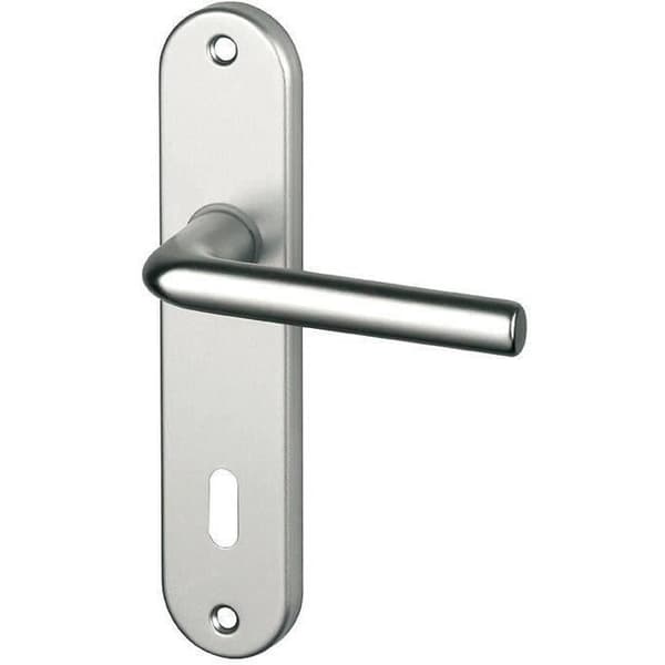 Dörrset - SOFOC - Courchevel - Aluminium - Silver finish - Avstånd 165mm