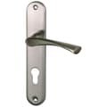 Miniatyrbild 2 av 2: Set aluminium handtag metall nickel matt cyl 195mm