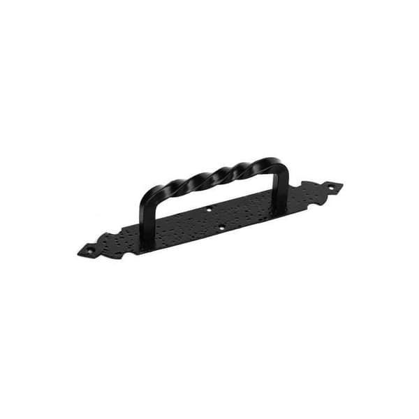 GENERIC - Handtag För Dörr 275mm Att Skruva I Smide Svart Edm