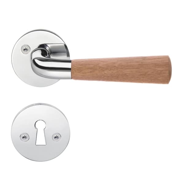 Beslagsboden Design 875 Innedørvridere Krom/eik