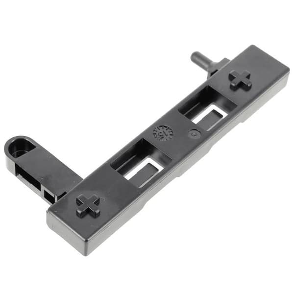 Dörrregel - Ej specificerad - 76x7848 - Svart färg - Mått 76x7848