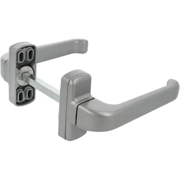 Amig - Inre dörrhandtagset med rosett Handtag Modell Epsilon 132 x 70 mm Elegant och Enkel Storlek på karmen