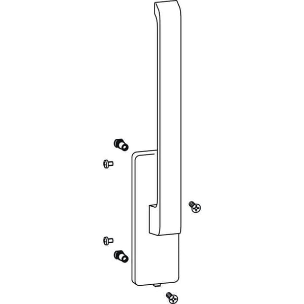 GU-966 Vridande transmissionshandtag DIRIGENT säkerhetslås vit vänster