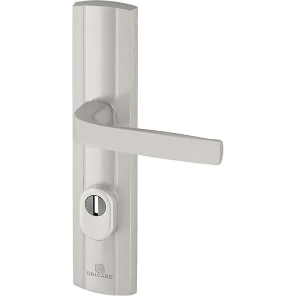 Set av Skyddade Handtag - Bricard - 9910171 - Anodiserad Aluminium - Hög Säkerhet - 10 Års Garanti