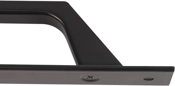 2 kpl D-muotoista puista puutarhaportin ovenkahvaa, musta, 200 mm
