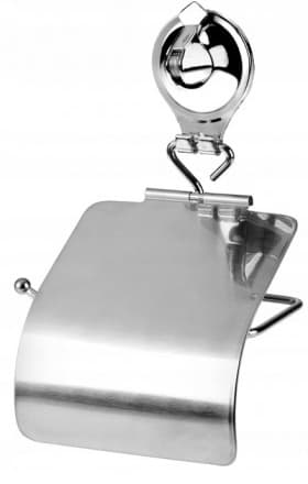 Forte Silver sugekop toiletpapirholder
