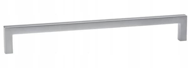 Møbelgreb til skabe, krom, firkantet, 20,3 cm