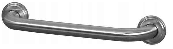 Lige badeværelsesgreb over badekarret 22,8 cm satin
