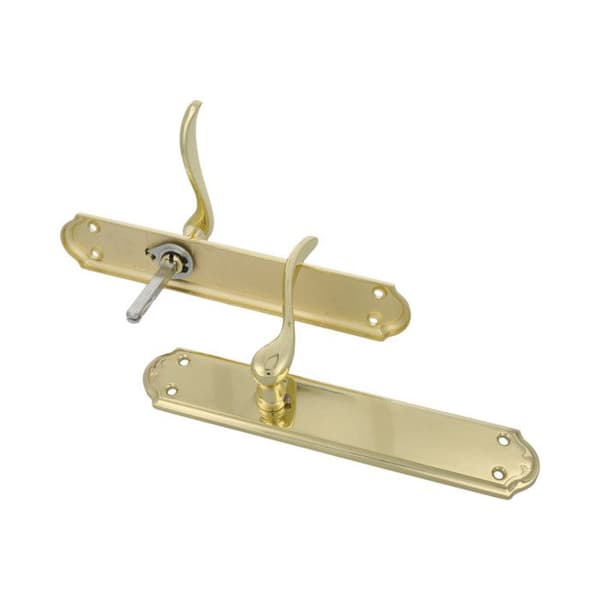 AMIG 23518 | Handtag på platta ALFA | 248 x 44 mm | Zamak | Mjölkig