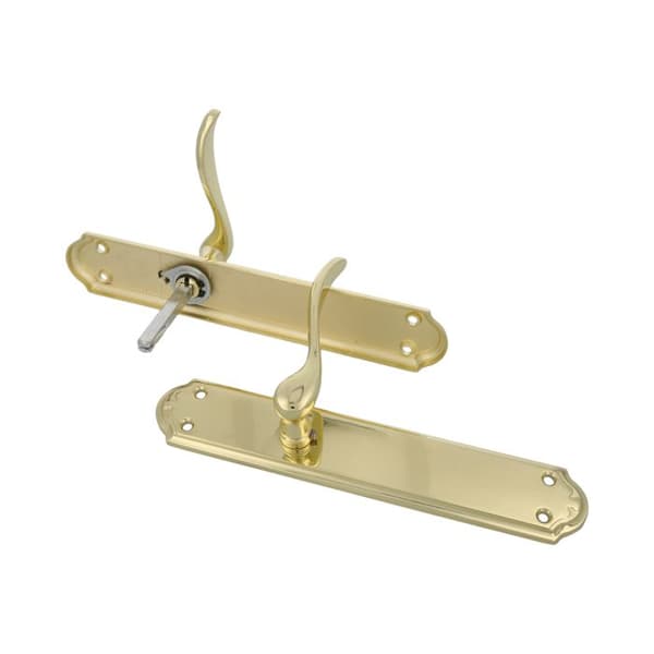 AMIG 23518 | Handtag på platta ALFA | 248 x 44 mm | Zamak | Mjölkig