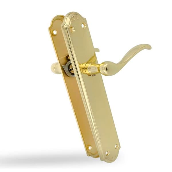 AMIG 23518 | Handtag på platta ALFA | 248 x 44 mm | Zamak | Mjölkig