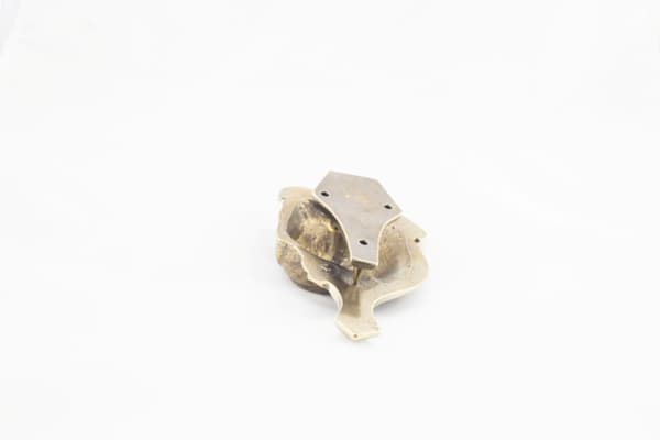 Staffordshire Bull Terrier, Staffik, Staffi - dörrknackare i form av ett hundhuvud, dörrknackare i mässing, retro dörrdekoration av Art-Dog