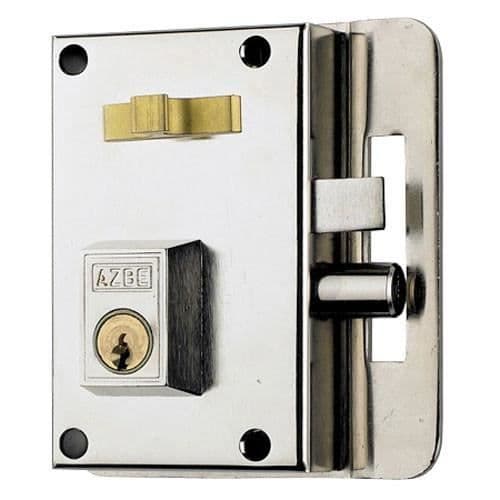 Yttersäkerhet - AZBE - 10-hn/vänster - Antiintrångssystem - Dubbelcylinder - 2 låspunkter