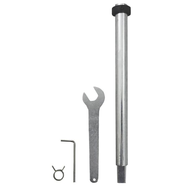 T-Mech Mortice Jig Dörrlåsmontering Set Trämejselborr Mortiseringskit / 6 karbidträskärare, 19 mm, 22 mm, 25 mm