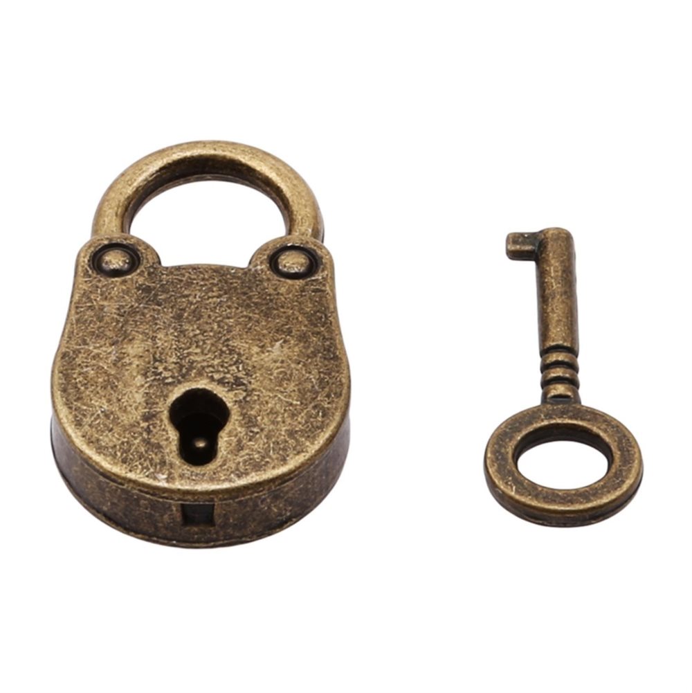 Antika hänglås Key Bear Form