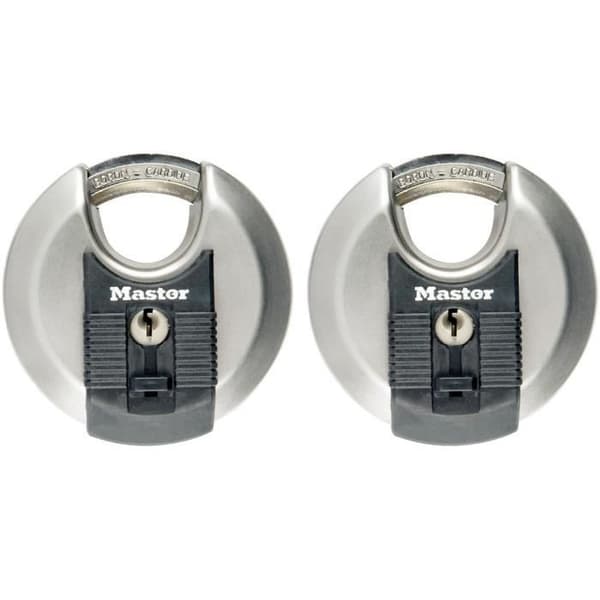 Uppsättning av 2 M40EURT - Robust - Rostfritt stål - Extern installation -