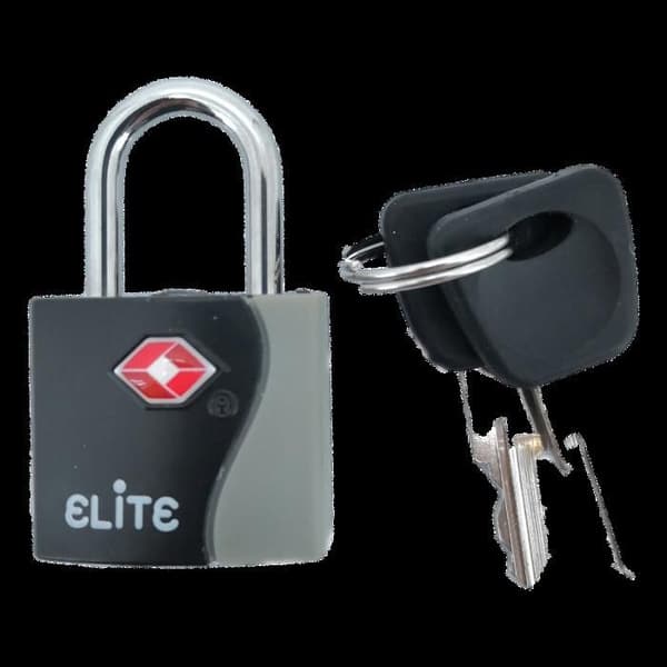 TSA Elite Keyed Hänglås - Svart