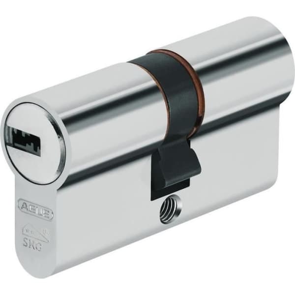 Abus Dörrcylinder XP20SN 30/30 mm, Dubbel Entry, Silver, Set med 5 delar - 73434