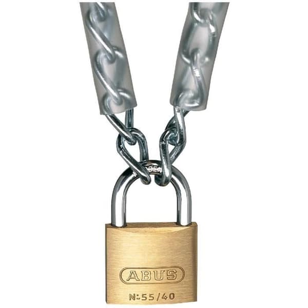 Abus 55-serien massiv mässingshänglås - Schackel 13 mm - Längd 30 mm