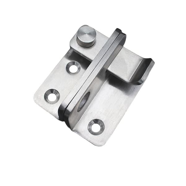 INF Ruostumattomasta teräksestä valmistettu portin salpapultti Oven turvalukko riippulukon reiällä left door lock