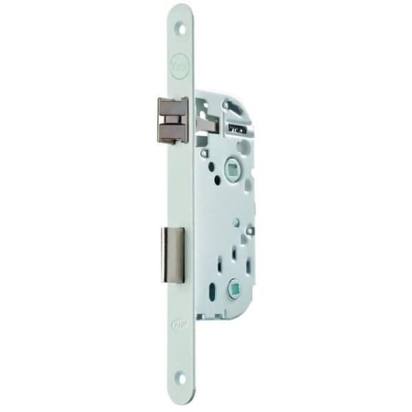 Infällt lås - YALE - Y73R-A40/B/SC - Axel 40 mm, hölje 135 mm - NF Level 2 certifierad - Vit, Slagplåt ingår