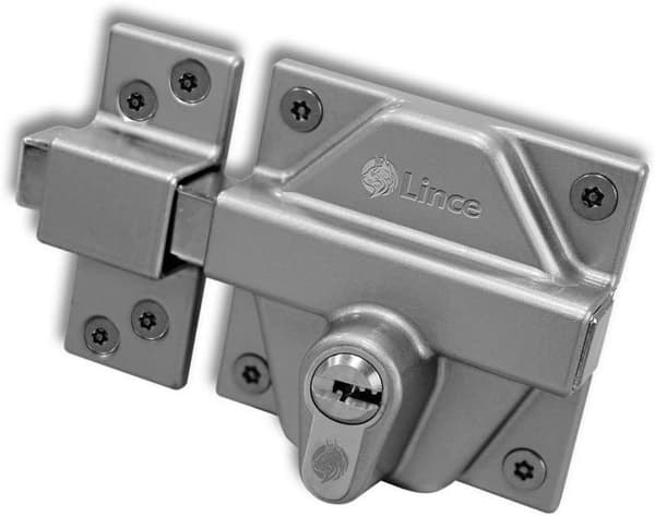 Lås - cylinder - cylinder - Linjelås - 7932EBP - Lås, silver