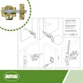 Miniatyrbild 4 av 5: Lås - pipa - cylinder - lås Amig - 23370