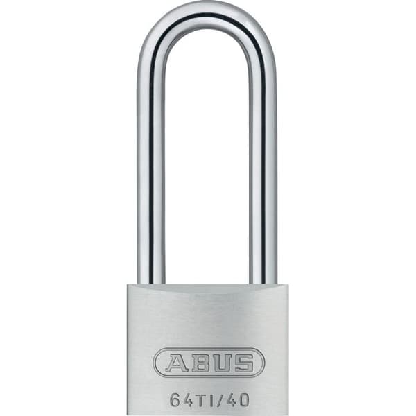 Titalium ABUS 64TI/50 KA 6511 hänglås - Lätt och starkt för att säkra skåp, lådor, dörrar och fönster