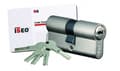 Miniatyrbild 1 av 2: ISR6 förnicklad cylinder 30x40 mm - CITY - 6 stift - Levereras med 5 vändbara nycklar