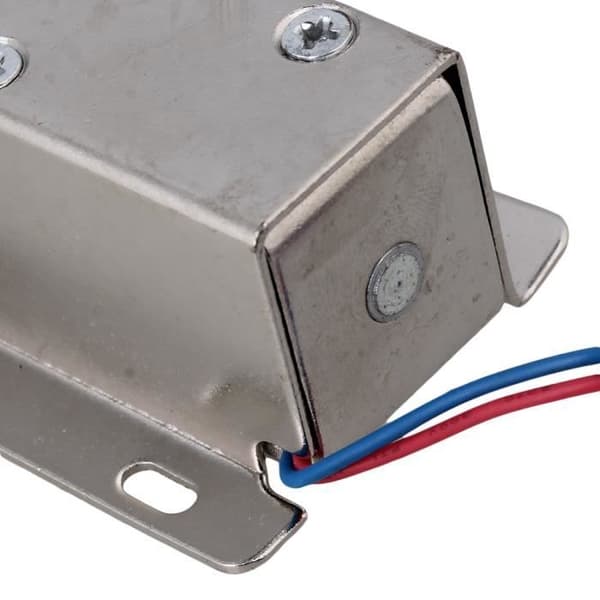 12V Elskåp Dörr Spärr Montering Solenoid Tunga Upp