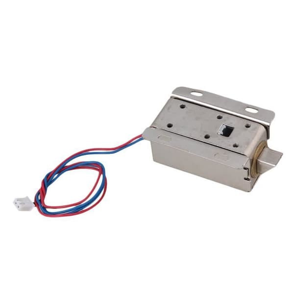 12V Elskåp Dörr Spärr Montering Solenoid Tunga Upp