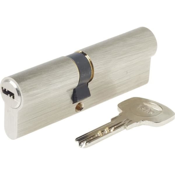 YALE - Cylinder Series 1000+ - urkopplingsbar - 40x50 mm - 6 stift - anti-perssage och anti-picking - 4 vändbara nycklar