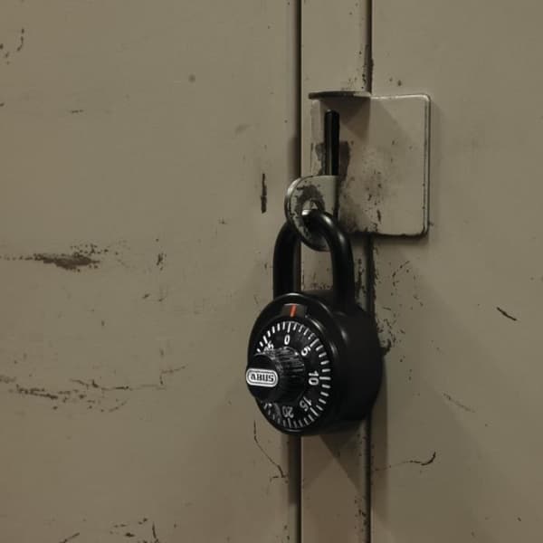 Hänglås - ABUS - Fast kombination säker typ - Härdat stål - Säkerhetsnivå 6 - 5 stift