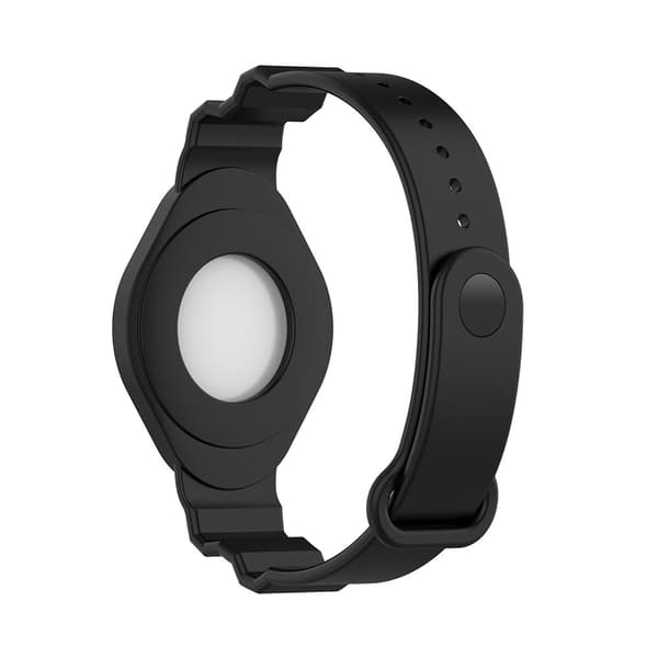 Sililkonarmband till Apple Airtag - Svart