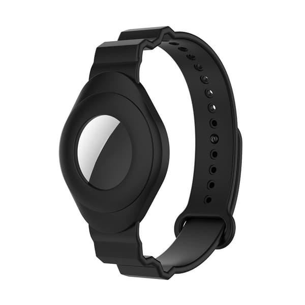 Sililkonarmband till Apple Airtag - Svart