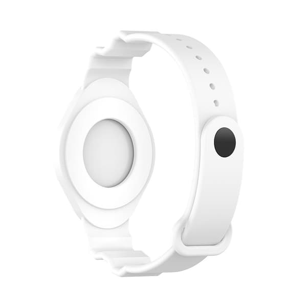 Sililkonarmband till Apple Airtag - Vit